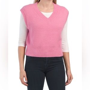 Jessica Simpson | NWT Mini Eyelash V-Neck Sweater Vest